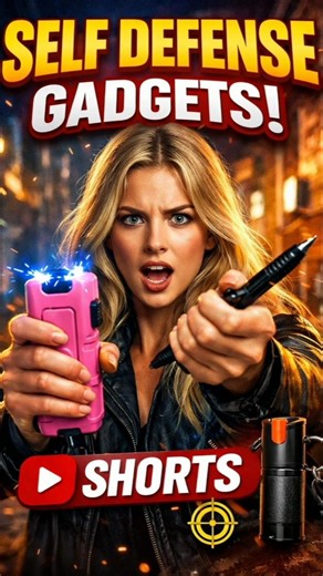 🔥Top 3 women self defense gadgets#shorts#viral