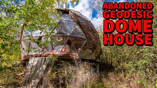 Exploring an abandoned geodesic dome house | 31 years left untouched