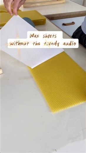 Wax Sheets without the trendy audio