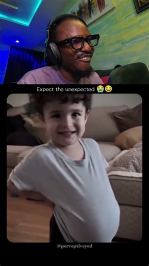 He is copying dad 😂