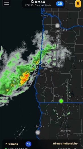 Animated radar returns this morning shows the outer bands of the cold front approaching our coast. There will be areas of heavy rain and gusty winds associated with this initial advancement on moisture, especially along the coast. | RyanWeather.Com