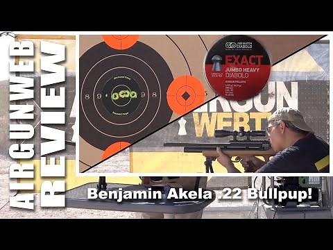 AIRGUN REVIEW - Benjamin Akela .22 - Awesome new Affordable bullpup from Benjamin Airguns!