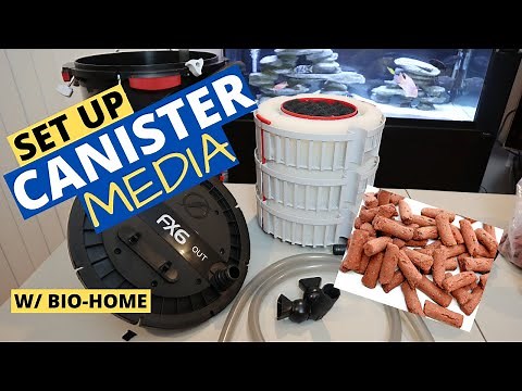 Fluval FX6 Filter Media Setup - (Bio-Home Ultimate)