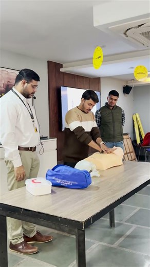 CPR Training Session for our Team because Preparedness is a workplace Responsibility #cprtraining