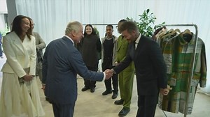 King Charles III exercises 'design right' at award ceremony