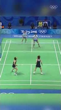 WHAT. A. RALLY 👏 #Olympics #WorldBadmintonDay