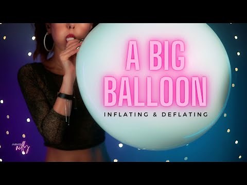 Big Balloon ASMR | Satisfying Inflation and Deflation Sounds (No Talking)
