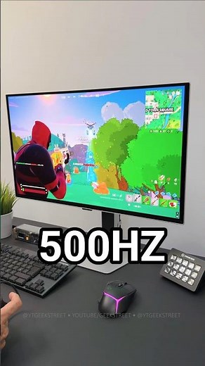 Gaming on another LEVEL with 500hz