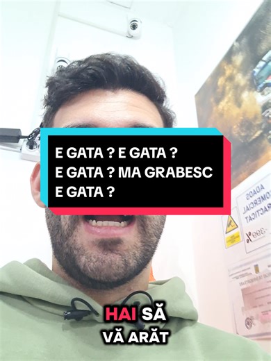 E gata ? ma grăbesc E GATA ? #gata TikTok