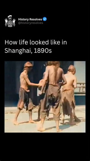 History | Ancient History on Instagram: "Life in Shanghai in the late 1890s was defined by sharp contrasts, as the city rapidly transformed into one of the most cosmopolitan and complex urban centers in Asia. Following the establishment of foreign concessions after the Opium Wars, Shanghai became a bustling treaty port where Chinese traditions coexisted uneasily with Western influence. Along the Bund, European-style banks, hotels, and trading houses symbolized global commerce and imperial power,