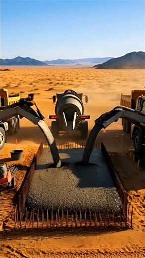 Building a Modern Desert Concrete House From Scratch | Full Construction Time-Lapse