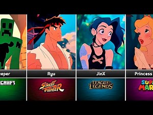 Video Game Characters X Disney Classic | Disney