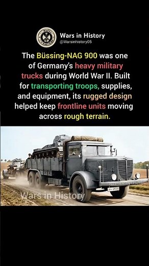 Büssing-NAG 900 #ww2