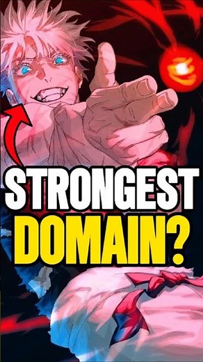 The REAL Strongest Domain Expansion in JJK 😱 #jujutsukaisen #jjk #gojo #sukuna