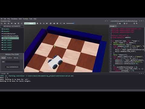 WEBOTS TUTORIAL 6 DAN 7