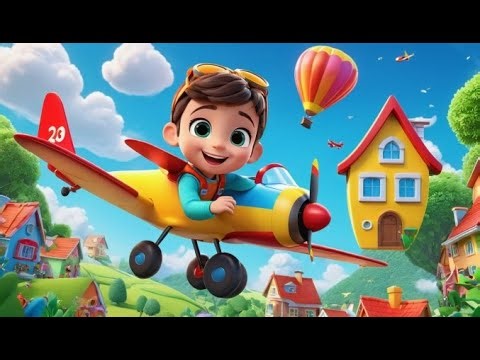 Toy Planes Go Whoosh Whoosh Whoosh | English Nursery Rhyme | Kids Songs | Baby Music