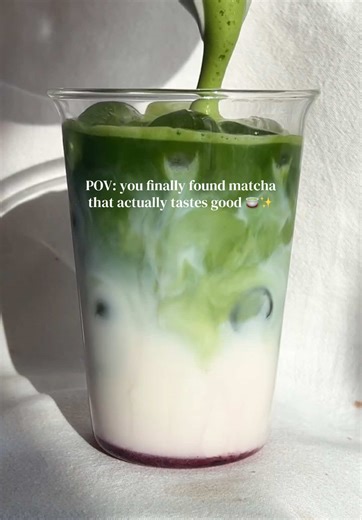 Delicious Cherry Vanilla Matcha Latte Recipe