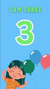Learn Numbers 1 to 3 for Kids
