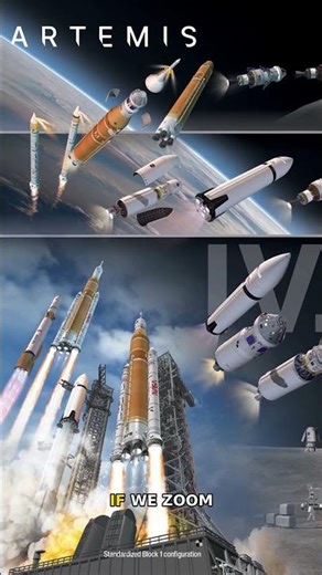 First look at NASA's updated SLS rocket design #Shorts