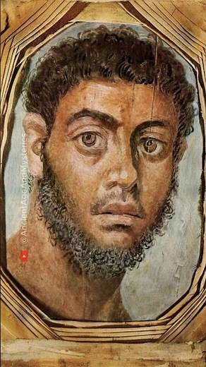 Realistic Faces From Roman Egypt That Shouldn't Exist #ancientart #history #artifacts