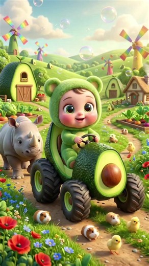 Cute Baby Riding Funny Kids Cars — Cute Kids Video