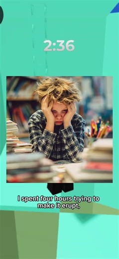 When Your Teacher Gives You an IMPOSSIBLE Science Project 😭 #robloxedit