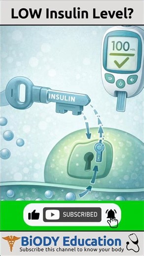 Low Insulin Level in Blood: 😰💉⬇️ Reasons, Symptoms & Diabetes Risk | #insulin #hormones