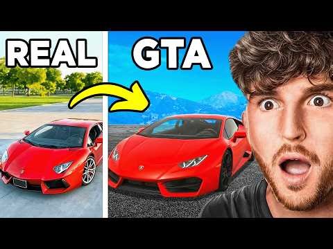 I Recreated Youtubers IRL CARS in GTA!