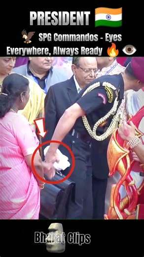 President Security 🔥 SPG Commandos – Eyes Everywhere 👁️ Always Alert 🇮🇳 #shorts