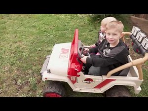 Modified Power Wheel with a 20v dewalt drill battery