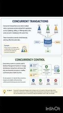 concurrency control in 1 minute#shots #trending #databaseconcepts