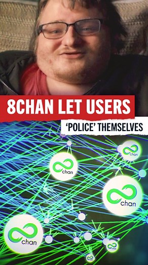8chan let users “police” themselves, the site’s founder, Fredrick Brennan, told FRONTLINE and ProPublica in the March 2025 documentary “The Rise and Fall of Terrorgram.” #documentary #extremism #terrorism | FRONTLINE | PBS