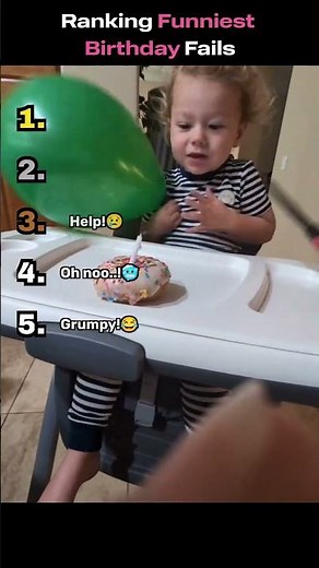Ranking Funniest Birthday Fails 🎂