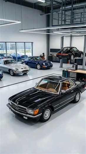 Mercedes-Benz 560SL Roadster Restoration Luxury Classic Reborn