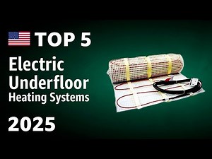 TOP—5. Best Electric Underfloor Heating Systems 2025