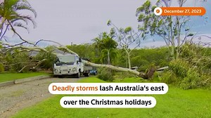 Ten dead in Australia thunderstorms, thousands without power