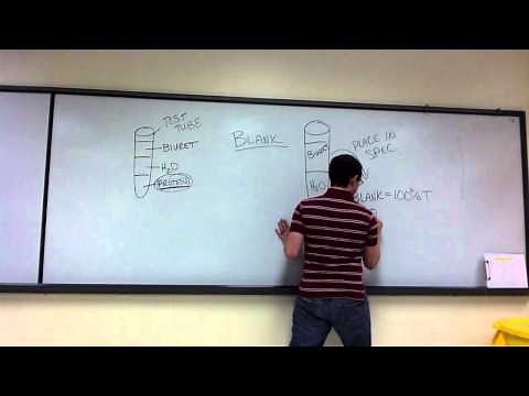 Lab Review - Blank & Spectrophotometer Calibration (Unit 2 Spectrophotometry)