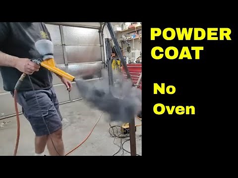 Powder Coat Without an Oven