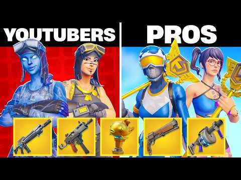 2 PROS vs 2 YOUTUBERS Scavenger Hunt! (Rematch)