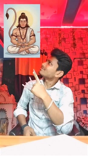 🚩✨ Hanuman ji drawing using a pen🥰// #shorts #hanuman #bagrangbali #sanataniphonk #jaishreeram