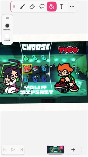 remade Friday night funkin in flipaclip