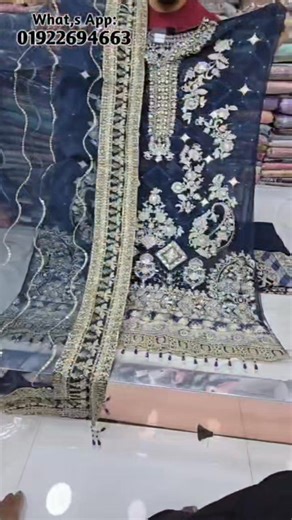 Pakistani party dress collection | Labbaik Collection