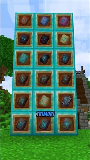 INCA 5 ARMOR TRIMURI NOI! #shorts #minecraft