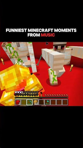 Funniest Minecraft Moments From Music #minecraft #minecraftshorts #funny #gaming #minecraftfunny