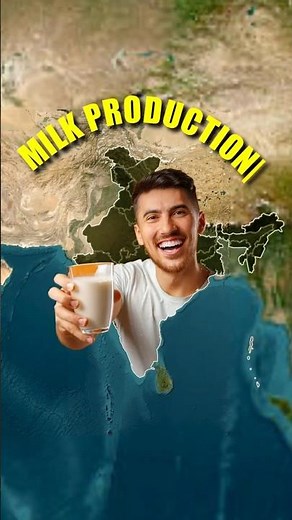 Top Most Milk Production States #facts