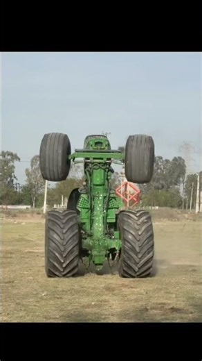 bairi new song John Deere tractor stunt Ravi Bhai ki masti 🤣#youtubeshorts #farming