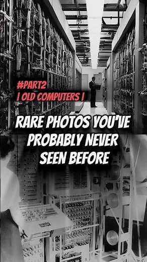 OLD COMPUTERS | RARE PHOTOS YOU'VE PROBABLY NEVER SEEN BEFORE #rare #history #shorts