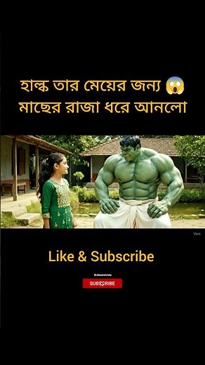 হাল্ক বনাম নদীর রাক্ষুসে বোয়াল মাছ! | The Ultimate Fish Fight 😱 #shorts #hulk #viral