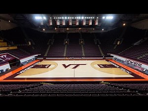 Cassell Coliseum court renovation timelapse