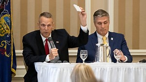 Takeaways from the congressional debate between Scott Perry and George Scott